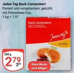 Globus Jeden Tag Back-Camembert Angebot