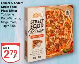 Globus Lekker & Anders Street Food Pizza Döner Angebot