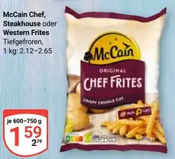 Globus McCain Chef, Steakhouse oder Western Frites Angebot