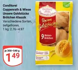 Globus Conditorei Coppenrath & Wiese Unsere Goldstücke Brötchen Klassik Angebot