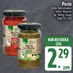 Edeka Pesto Alla Genovese oder Rosso Angebot