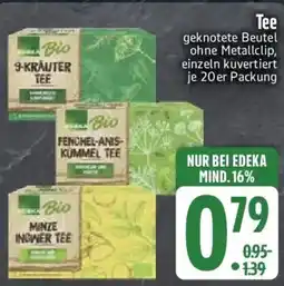 Edeka EDEKA Bio Tee Angebot