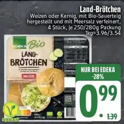 Edeka EDEKA Bio Land-Brötchen Angebot