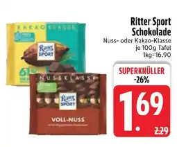 Edeka Ritter Sport Schokolade Angebot