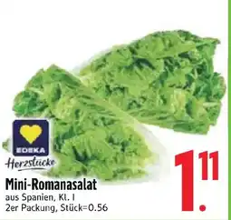 Edeka EDEKA Herzstücke Mini-Romanasalat Angebot