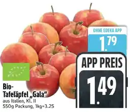 Edeka Bio- Tafeläpfel„Gala“ Angebot