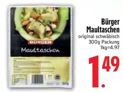 Edeka Bürger Maultaschen Angebot
