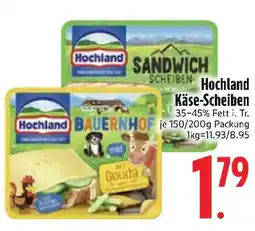 Edeka Hochland Käse-Scheiben Angebot