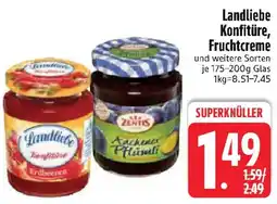 Edeka Landliebe Konfitüre, Fruchtcreme Angebot