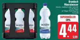 Edeka Krumbach Mineralwasser Angebot