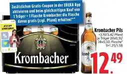Edeka Krombacher Pils Angebot