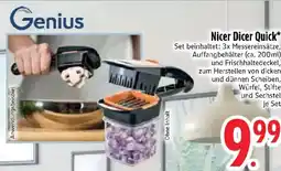 Edeka Genius Nicer Dicer Quick Angebot