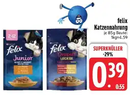 Edeka felix Katzennahrung Angebot