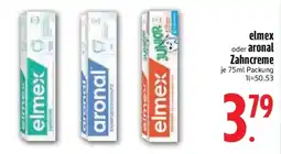 Edeka elmex oder aronal Zahncreme Angebot