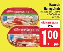 Edeka Hawesta Heringsfilets Angebot