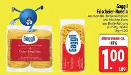 Edeka Gaggli Frischeier-Nudeln Angebot