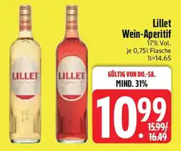 Edeka Lillet Wein-Aperitif Angebot