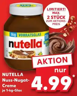Kaufland NUTELLA Nuss-Nugat- Creme Angebot