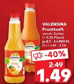 Kaufland VALENSINA Fruchtsaft Angebot