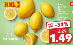 Kaufland Span. Zitronen XXL Angebot