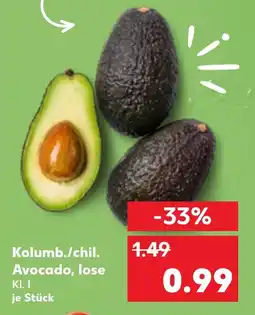Kaufland Kolumb./chil. Avocado, lose Angebot