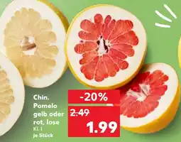 Kaufland Chin. Pomelo gelb oder rot, lose Angebot