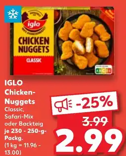 Kaufland IGLO CLASSIC Chicken- Nuggets Angebot