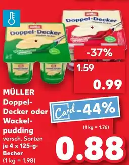 Kaufland MÜLLER Doppel- Decker oder Wackelpudding Angebot