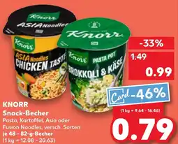 Kaufland KNORR Snack-Becher Angebot