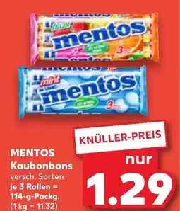 Kaufland MENTOS Kaubonbons Angebot