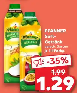 Kaufland PFANNER Saft- Getränk Angebot