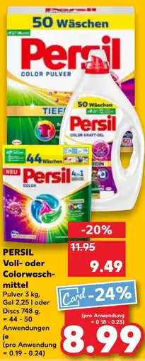 Kaufland PERSIL Voll- oder Colorwaschmittel Angebot