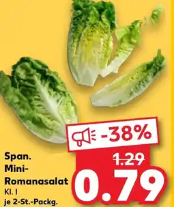 Kaufland Span. Mini- Romanasalat Angebot
