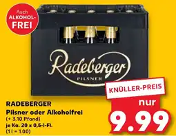Kaufland RADEBERGER Pilsner oder Alkoholfrei Angebot