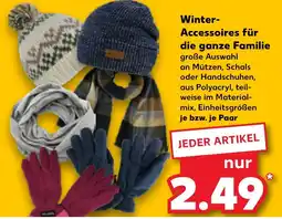 Kaufland Winter- Accessoires für die ganze Familie Angebot