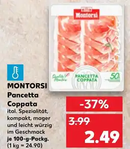 Kaufland MONTORSI Pancetta Coppata Angebot