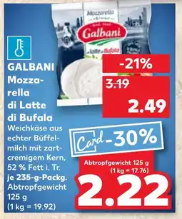 Kaufland GALBANI Mozzarella di Latte di Bufala Angebot