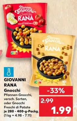 Kaufland GIOVANNI RANA Gnocchi Angebot