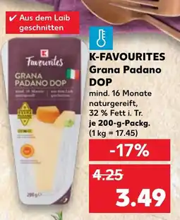 Kaufland K-FAVOURITES Grana Padano DOP Angebot