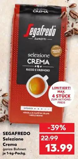 Kaufland SEGAFREDO Selezione Crema Angebot