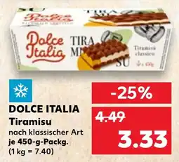 Kaufland DOLCE ITALIA Tiramisu Angebot