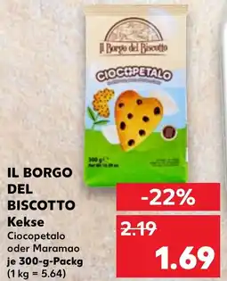 Kaufland IL BORGO DEL BISCOTTO Kekse Angebot