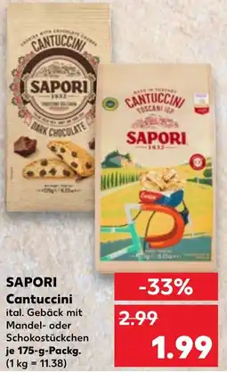 Kaufland SAPORI Cantuccini Angebot