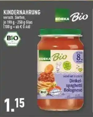 Marktkauf Edeka Bio Kindernahrung Angebot