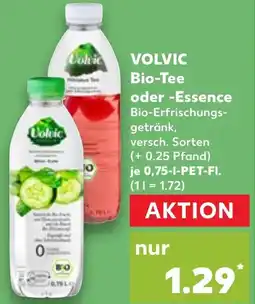 Kaufland VOLVIC Bio-Tee oder -Essence Angebot