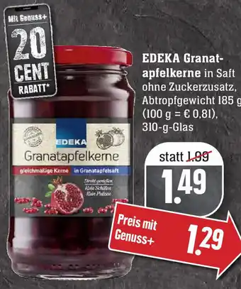 Edeka Edeka Granatapfelkerne Angebot