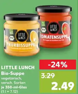 Kaufland LITTLE LUNCH Bio-Suppe Angebot