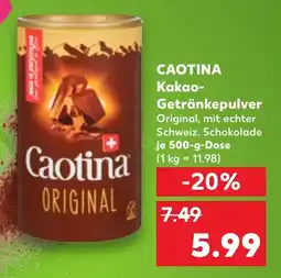 Kaufland CAOTINA Kakao- Getränkepulver Angebot
