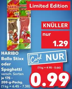 Kaufland HARIBO Balla Stixx oder Spaghetti Angebot