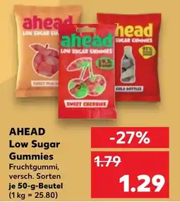 Kaufland AHEAD Low Sugar Gummies Angebot